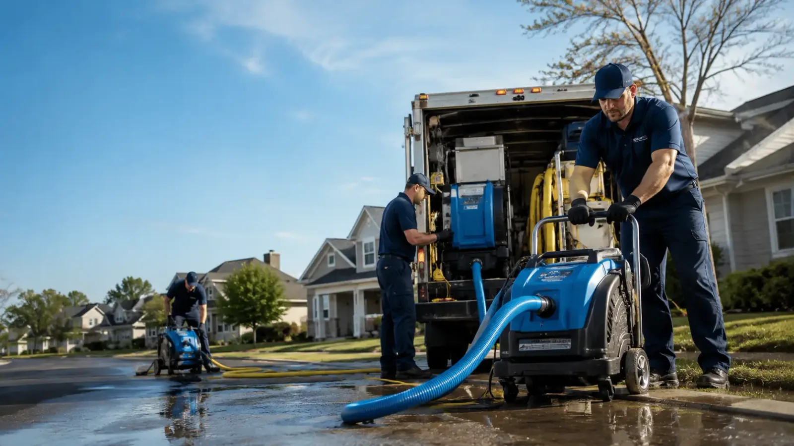 Flood Damage Cleanup in Woodbine, KS